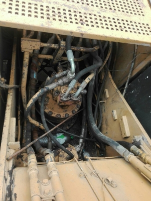 ขายแบคโฮ.CAT320Bรถสวยใช้งานได้เอวแน้นไฟฟ้าตัดออก