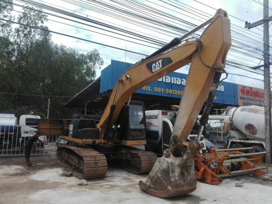 ขายแบคโฮ.CAT320Bรถสวยใช้งานได้เอวแน้นไฟฟ้าตัดออก