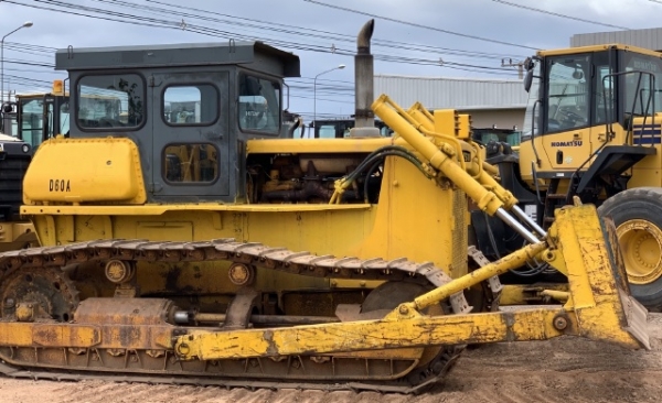 ขายรถดันดิน KOMATSU D60P-6 นำเข้าเองจากญี่ปุ่น สภาพสวยพร้อมใช้ มีVDOการทำงานครับ