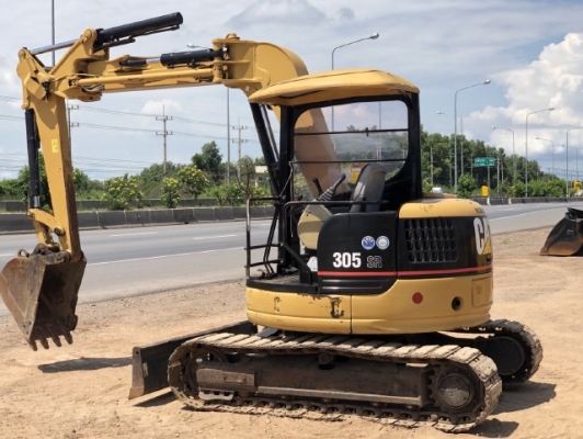 ขายรถขุด CAT 305SR คอนโทรลสั้น ปั๊มนิ้ว นำเข้าเองจากญี่ปุ่น สภาพสวยพร้อมใช้ มีVDOการทำงานครับ