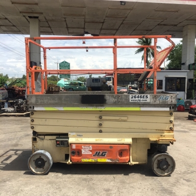 รถกระเช้า JLG ขากรรไกร 7.9เมตร ปี2011 ระบบไฟฟ้า ชาร์จไฟ 220v.