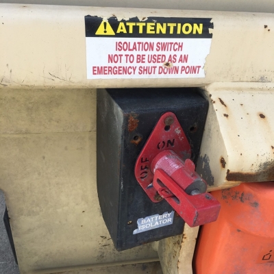 รถกระเช้า JLG ขากรรไกร 7.9เมตร ปี2011 ระบบไฟฟ้า ชาร์จไฟ 220v.