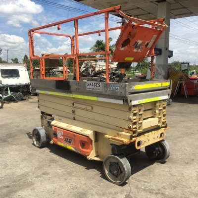 รถกระเช้า JLG ขากรรไกร 7.9เมตร ปี2011 ระบบไฟฟ้า ชาร์จไฟ 220v.