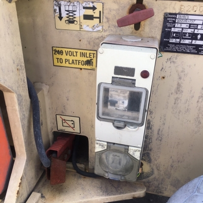 รถกระเช้า JLG ขากรรไกร 7.9เมตร ปี2011 ระบบไฟฟ้า ชาร์จไฟ 220v.