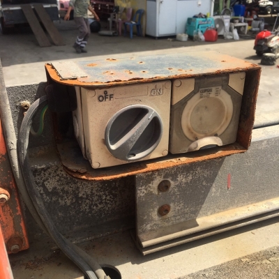 รถกระเช้า JLG ขากรรไกร 7.9เมตร ปี2011 ระบบไฟฟ้า ชาร์จไฟ 220v.