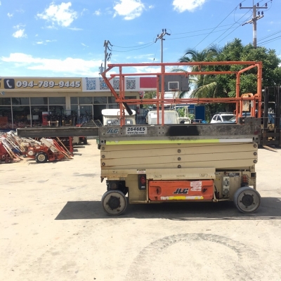 รถกระเช้า JLG ขากรรไกร 7.9เมตร ปี2011 ระบบไฟฟ้า ชาร์จไฟ 220v.