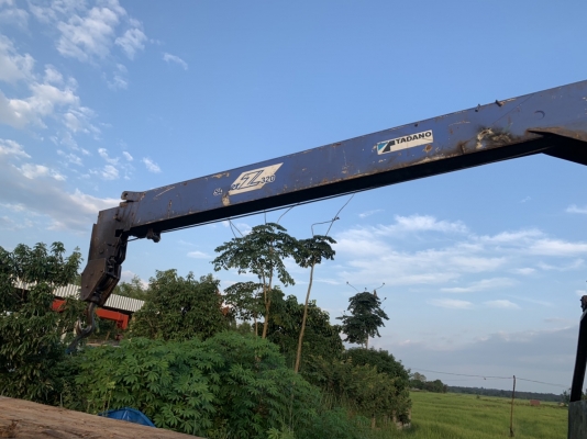 รถบรรทุกติดเครน Hino FL177 เครน3ตัน ทะเบียนพร้อม