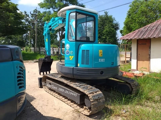 ขายรถขุดIHI 50Z (เทียบเท่ารถขุดPC50UU-2E)เครื่องยนต์ YANMAR - 4TNE88 ขนาด4สูบ คอนโทรลน้ำมัน ปั๊มนิ้ว มีลายหัวเจาะ แทรคเหล็กก๊อบยาง ใบมีด รถเดิมๆเก่านอก(ทำสีใหม่) มีเอกสาร