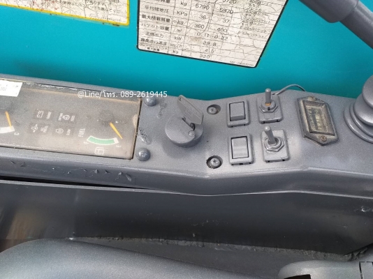 ขายรถขุดIHI 50Z (เทียบเท่ารถขุดPC50UU-2E)เครื่องยนต์ YANMAR - 4TNE88 ขนาด4สูบ คอนโทรลน้ำมัน ปั๊มนิ้ว มีลายหัวเจาะ แทรคเหล็กก๊อบยาง ใบมีด รถเดิมๆเก่านอก(ทำสีใหม่) มีเอกสาร