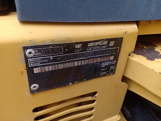 ขายจ้า..CATERPILLAR 303. .5C. เก่านอกแท้ สภาพสวย เดิมๆๆมีลายแย๊ก ใช้งานมาน้อย โทร 089-3818694 จ๊อย ขายจ้า..CATERPILLAR 303. .5C. เก่านอกแท้ สภาพสวย เดิมๆๆมีลายแย๊ก ใช้งานมาน้อย โทร 089-3818694 จ๊อย