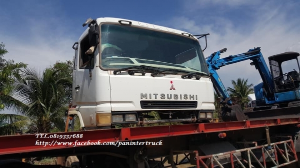 Shock SALE!!ลดกระหน่ำหัวเก๋งรถบรรทุก10ล้อ -10ล้อหัวลาก /CABIN MITSUBISHI-FV517J /FUSO SUPER GREAT(ซุปเปอร์เกรท -โชกุน)