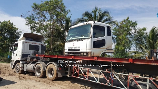 Shock SALE!!ลดกระหน่ำหัวเก๋งรถบรรทุก10ล้อ -10ล้อหัวลาก /CABIN MITSUBISHI-FV517J /FUSO SUPER GREAT(ซุปเปอร์เกรท -โชกุน)