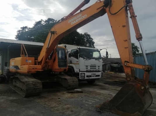 ขาย 650,000 DOOSAN SOLAR225LC-V ไฟฟ้าครบ  เครื่องดี ปั้มแรง เอวแน่น ช่วงล่างเต็ม รถสวยสภาพพร้อมใช้งาน เอกสารเล่มทะเบียน รถอยู่ อยุธยา 090-772-3710 090-772-3708