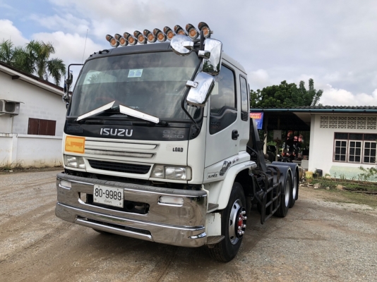 Isuzu 320 แรง ปี 49 สิบล้อหัวลาก รถสวยเดิมๆ รถร้านวัสดุก่อสร้าง ออกมือแรก มีระบบยกดัมพ์ครบ ทะเบียนพร