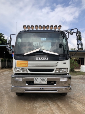 Isuzu 320 แรง ปี 49 สิบล้อหัวลาก รถสวยเดิมๆ รถร้านวัสดุก่อสร้าง ออกมือแรก มีระบบยกดัมพ์ครบ ทะเบียนพร