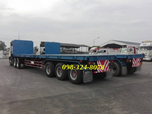 Hino S500 เครื่อง 380 แรง ปี 55 สิบล้อหัวลากพร้อมหางพื้นเรียบอู่พนัส สามเพลา ยาว 12.50 เมตร รถสวยเดิ Hino S500 เครื่อง 380 แรง ปี 55 สิบล้อหัวลากพร้อมหางพื้นเรียบอู่พนัส สามเพลา ยาว 12.50 เมตร รถสวยเดิ