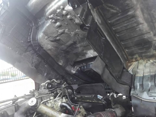 Hino S500 เครื่อง 380 แรง ปี 55 สิบล้อหัวลากพร้อมหางพื้นเรียบอู่พนัส สามเพลา ยาว 12.50 เมตร รถสวยเดิ