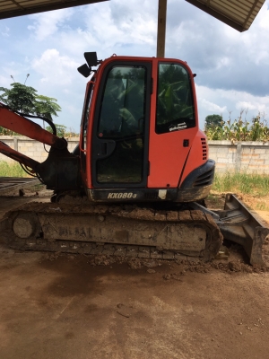 ขายKUBOTA KX080-3 เอกสารเล่มทะเบียรราคา 450,000