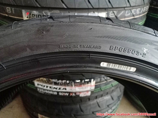BRIDGESTONE RE003 225/40R18 ยางใหม่ ลดราคาพิเศษ เส้นละ 3,950 บาท