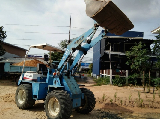 รถตักล้อยาง MITSUBISHI WS300 เก่าญี่ปุ่นแท้