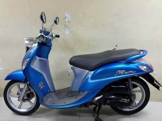 Yamaha Fino125i Deluxe ปี2018 ตัวท็อป ล้อแม็ค กุญแจรีโมท โฉมใหม่ล่าสุด 2100 กม. สภาพนางฟ้า เอกสารครบ
