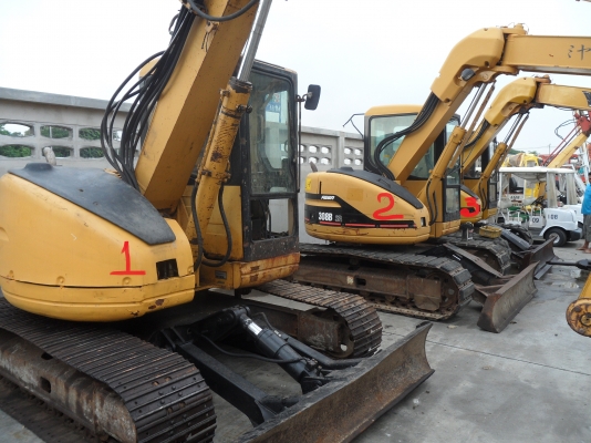สามใบเถา เรานำเข้า เอามาขาย CAT308-B รถนอกเพิ่งนำเข้าจากญี่ปุ่นขาย550,000+600,000+650,000 บาท ออโต้คันเร่ง ตัวเดินเต่ากระต่ายดี ชั่วโม่งทำงานน้อย รถยังไม่เคยใช้งานในเมืองไทย บูมอาร์มสวย ช่วงล่างเต็ม เอวเเน่นเครื่องดี ปั้มดีไ ฟฟ้าครบ ซีเรียสสูง เร็วเเรงไม่