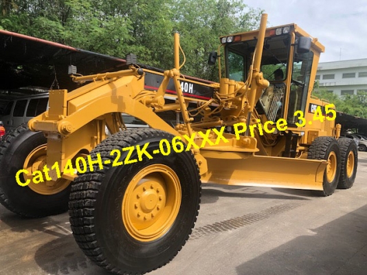 รถเกรด Cat140H-2ZK ปี2002 รถเก่านอก พร้อมสแกนริฟาย รถพร้อมใช้