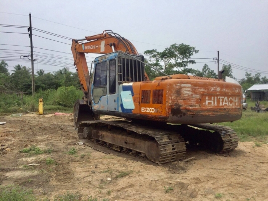 Hitachi EX200-3ไฟฟ้าครบ เอวแน่น ช่วงล่างเต็ม พร้อมใช้ เจ้าของขายเอง Hitachi EX200-3ไฟฟ้าครบ เอวแน่น ช่วงล่างเต็ม พร้อมใช้ เจ้าของขายเอง