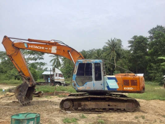 Hitachi EX200-3ไฟฟ้าครบ เอวแน่น ช่วงล่างเต็ม พร้อมใช้ เจ้าของขายเอง