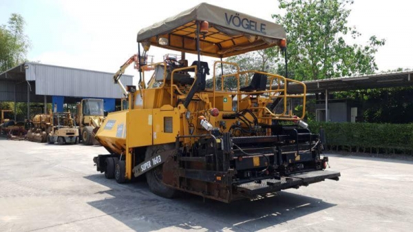 รถปูยาง VOGELE S1603 เครื่อง Deutz 6 สูบ รถปูยาง VOGELE S1603 เครื่อง Deutz 6 สูบ