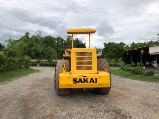 ขายรถบดสภาพเก่านอก SAKAI SV500TF