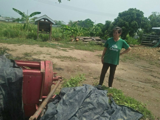 เครื่องอัดฟางก้อน Newholland สภาพดี ราคา 120,000 บาท ค่าคอมนอก 5,000  บาท ติดต่อ 086-1678258 วัตร์