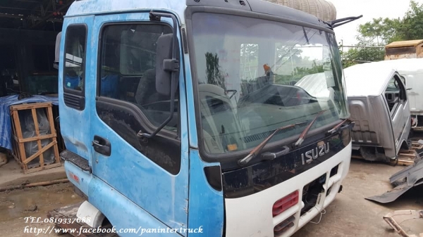 SALE สินค้าเก่านอก*โปรลดกระหน่ำ!! หัวเก๋งรถบรรทุกไซค์ 10ล้อ -10 ล้อหัวลาก /CABIN ISUZU :GIGA(กิก้า /ไจก้า)- CXZ50QY (รุ่นยกหัวได้ /มีแค๊ป/ 3ใบปัด/มีขาหลัง)