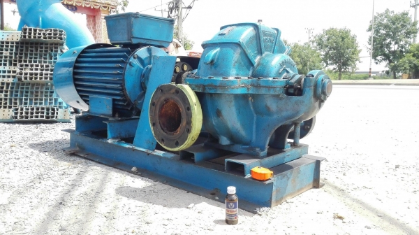 ชุดปั้มน้ำแรงเหวี่ยงสปริสเคท AURORA PUMP USA ขนาด 50 HP 1465 RPM 380V ท่อ 5- 4 นิ้ว