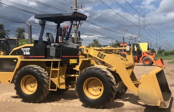 ขายรถตักล้อยาง CAT 910G (5,XXX ชั่วโมง) นำเข้าเองจากญี่ปุ่น สภาพพร้อมใช้ มีVDOการทำงานครับ