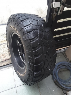 ล้อ+ยางอะไหล่285เทพๆ เอาไว้แขวนท้ายรถสวยๆ มี 1วง