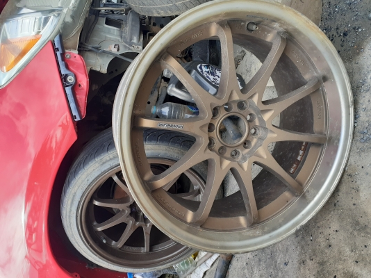 แม็กซ์ CE28 ขอบ 18  กว้าง 10 นิ้ว งาน E-MOTION 1 วง ไม่ดุ้ง ไม่ซ่อมไว้ทำอะไหล่