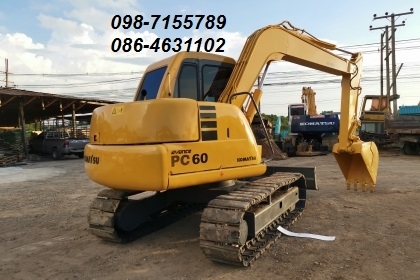 ขาย!! &gt;&gt;&gt; Komatsu Pc60 รุ่น 7 เก่านอกไม่เคยใช้งานในไทย &lt;&lt;&lt; เบอร์ติดต่อ 098-7155789 086-4631102