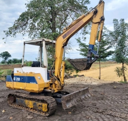 ขาย!! &gt;&gt;&gt; Komatsu PC20 รุ่น 6 หัวเก๋ง โซ่ใหม่ &lt;&lt;&lt; เบอร์ติดต่อ 098-7155789 086-4631102