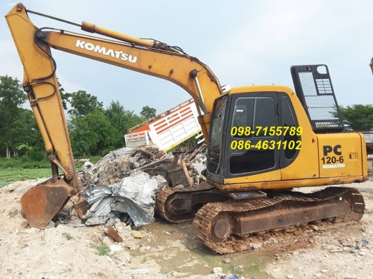ขาย!! &gt;&gt;&gt; Komatsu Pc120 รุ่น 6 ราคาเบาๆ &lt;&lt;&lt; เบอร์ติดต่อ 098-7155789 086-4631102