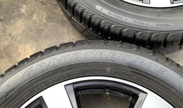 ล้อแม็กป้ายแดง Toyota Fortuner TRD ขอบ 20 พร้อมยางป้ายแดง 265-50-20 Dunlop ปี 19 สวยๆ