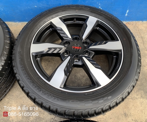ล้อแม็กป้ายแดง Toyota Fortuner TRD ขอบ 20 พร้อมยางป้ายแดง 265-50-20 Dunlop ปี 19 สวยๆ