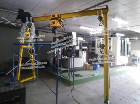 รับออกแบบ ผลิต และติดตั้งเครนโรงงาน บริการติดตั้งเครนอุตสาหกรรม