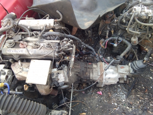 ขายเกียร์ธรรมดาเครื่อง 3s 4s ขับหลัง