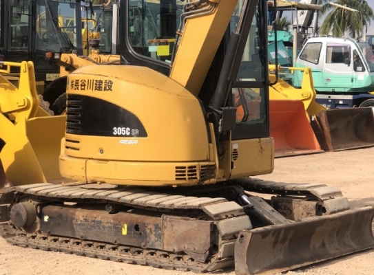 ขายรถขุด CAT 305CSR ปี 2009 นำเข้าเองจากญี่ปุ่น สภาพสวยพร้อมใช้ มีVDOการทำงานครับ