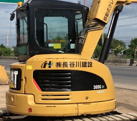ขายรถขุด CAT 305CSR ปี 2009 นำเข้าเองจากญี่ปุ่น สภาพสวยพร้อมใช้ มีVDOการทำงานครับ