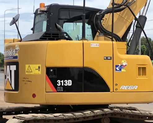 ขายรถขุด 313DCR ปี 2013 (3,xxx ชั่วโมง) นำเข้าเองจากญี่ปุ่น สภาพสวยพร้อมใช้ มีVDOการทำงานครับ