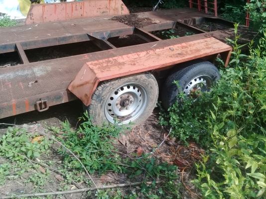 ขายเทลเลอร์บรรทุกรถเกี่ยว  DC60  ถึงรุ่น  95  แบบเพลากระเดื่อง