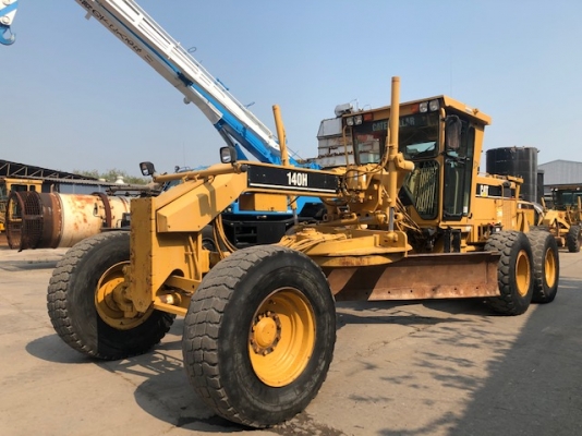 รถเกรด Cat140H-2ZK ปี2003 รถเก่านอก พร้อมริปเปอร์ท้าย ซีเรียสสูง