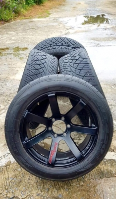 ขายยาง NITTO 420S ขนาด 265/50/20 พร้อมล้อ LENSO